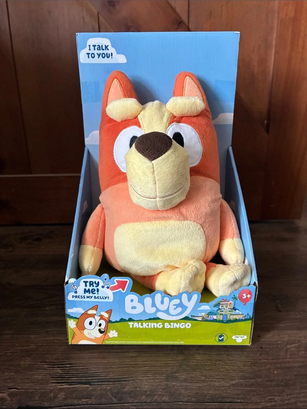 “Talking Bingo” Plush Toy — Bluey